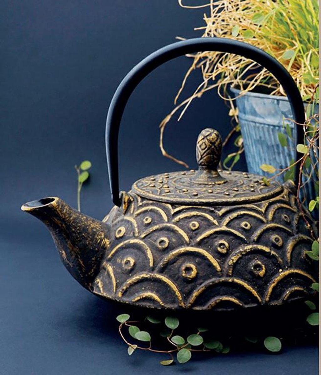 Theepot - Gietijzeren theepot - Saitama - 800 ml