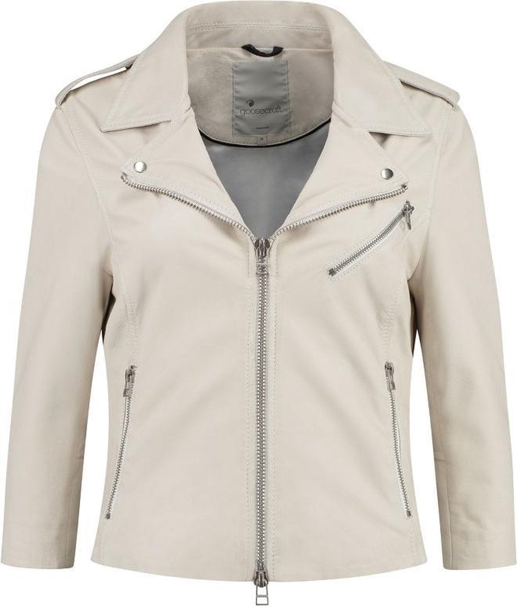 GC Alanis M orrisette biker - white - 102011036 - XXL goosecraft