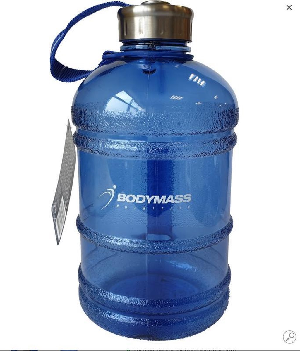 Sportdrankfles - Bodymass - waterfles / watercan van tritan materiaal - 2 Liter
