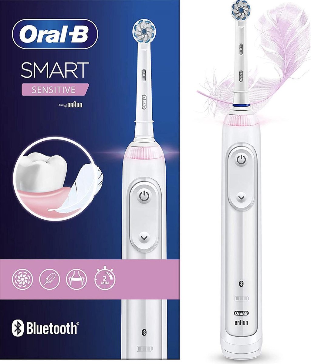 Oral-B SmartSeries Sensitive Volwassene Roterende tandenborstel