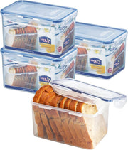 Lock&Lock Vershoudbakjes | Bewaardozen voedsel - Set van 4 Stuks - 1