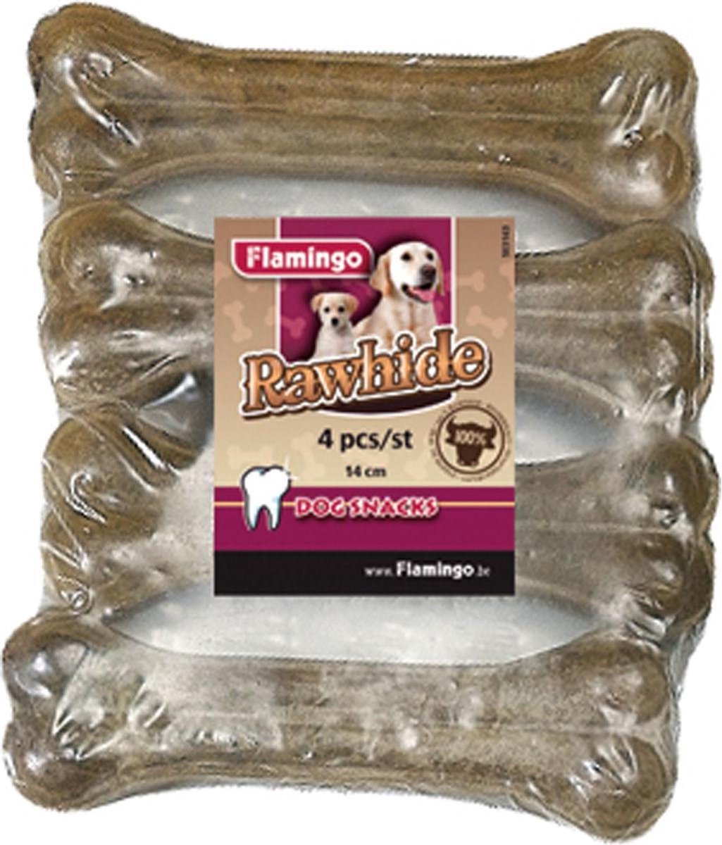 Zooselect Hondensnack Rawhide Been 14 cm 4 stuks