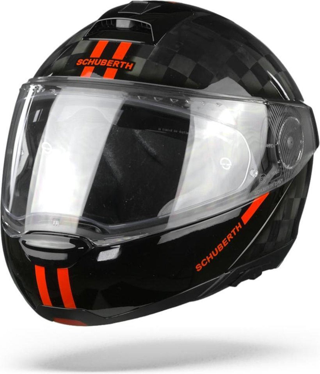 Schuberth C4 Pro Carbon Fusion Rood 3XL