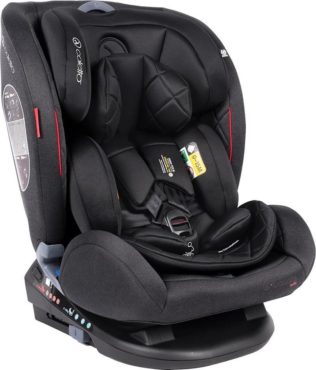 Cascade Isofix - Autostoel - 0 t/m 36 kg - Zwart