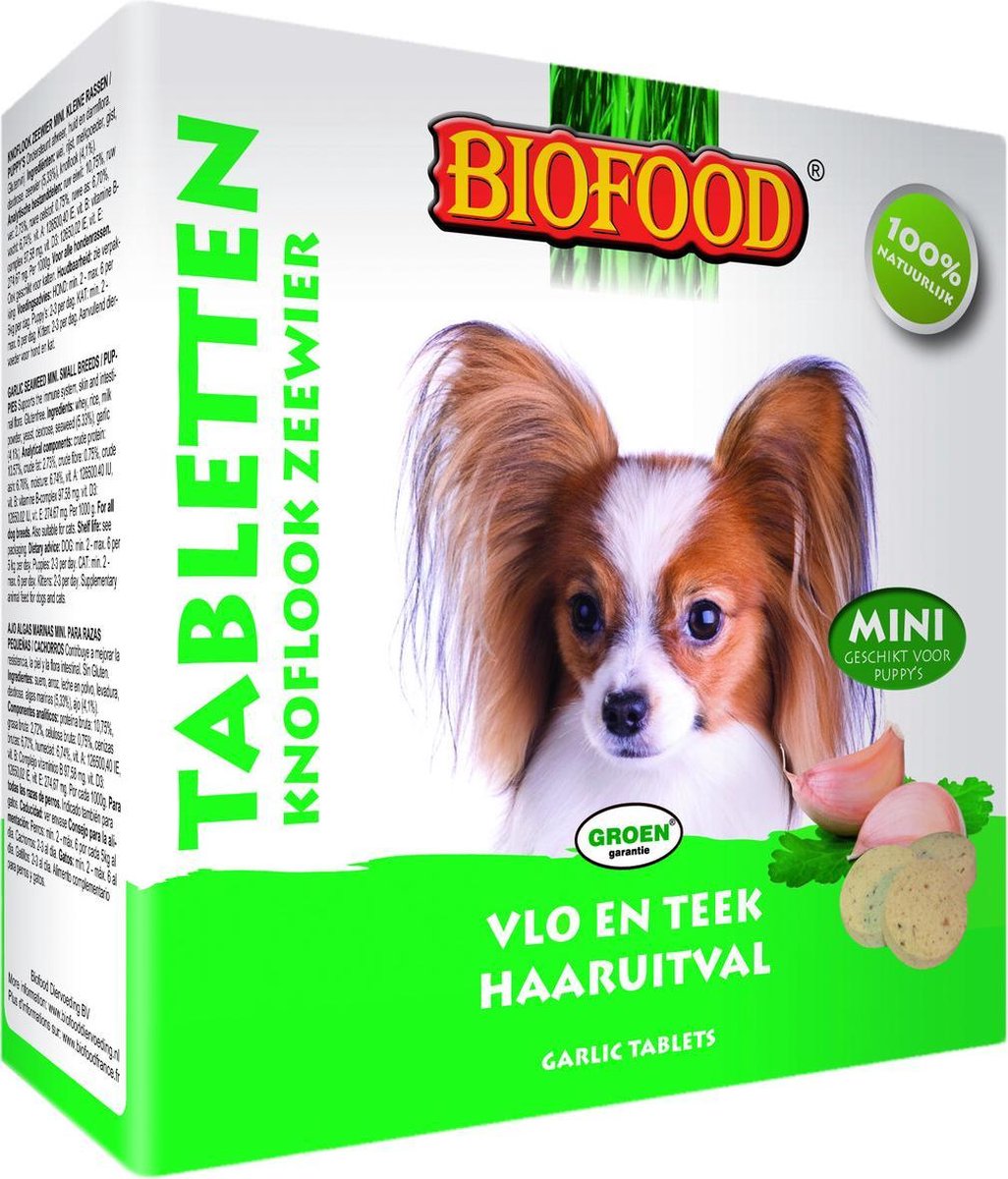 Biofood Kattensnoepjes Anti-Vlo Zeewier met Kruiden 100 stuks