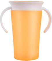 Oefenbeker - oranje | Antilek beker | Drinkbeker | Handige handvaten