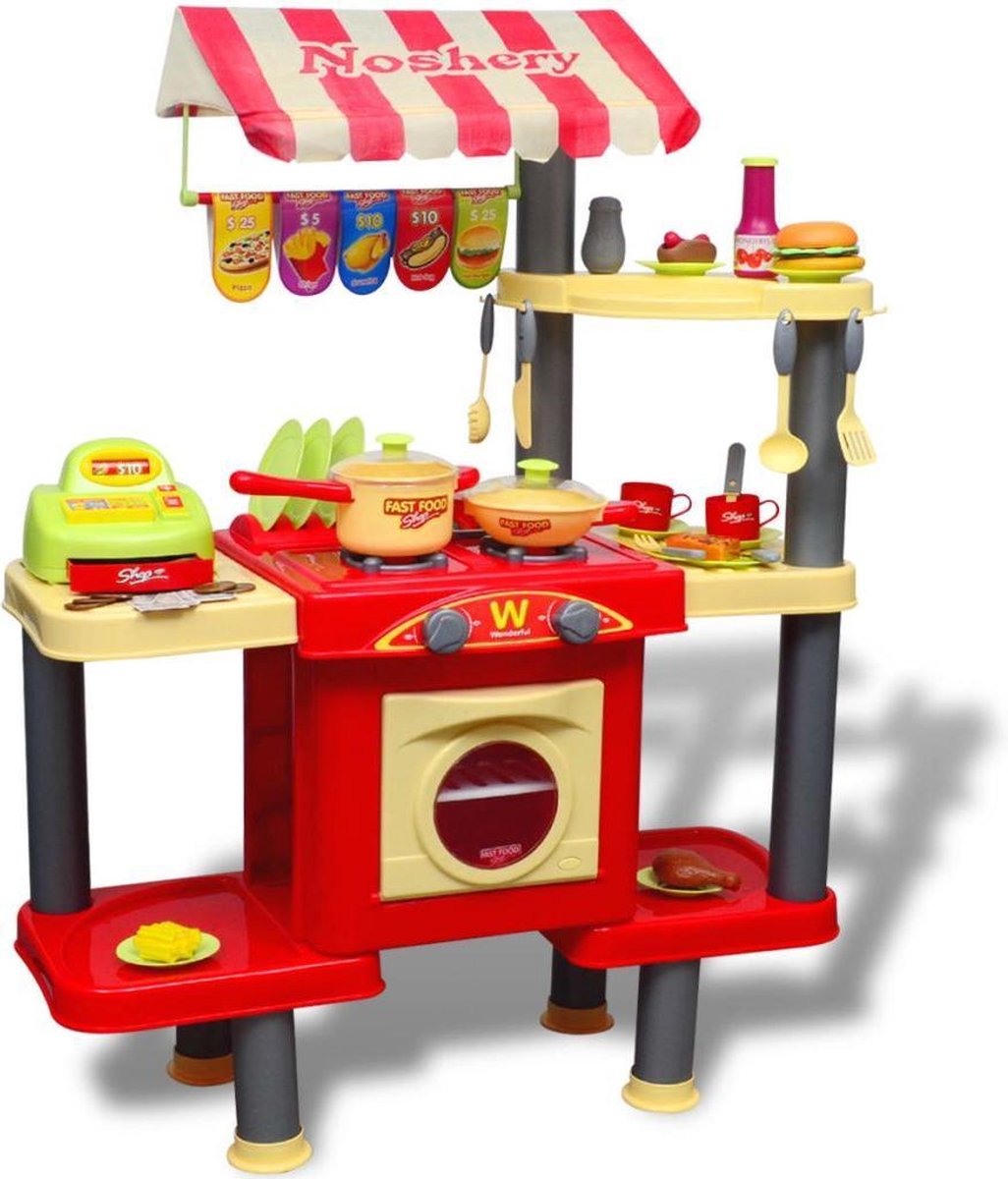 forbabies Speelset Fastfood Keukentje