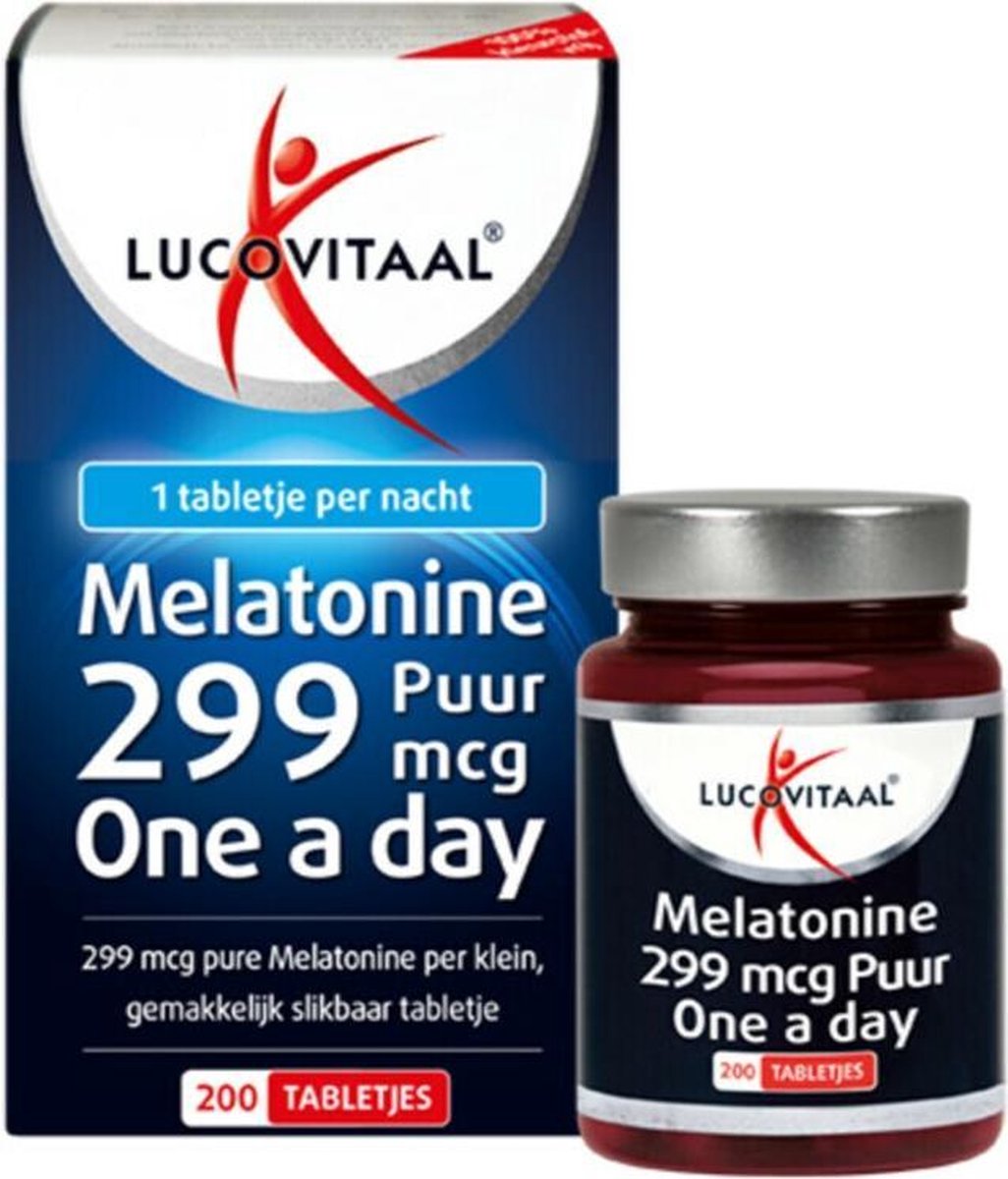 3x Lucovitaal Melatonine Puur 0