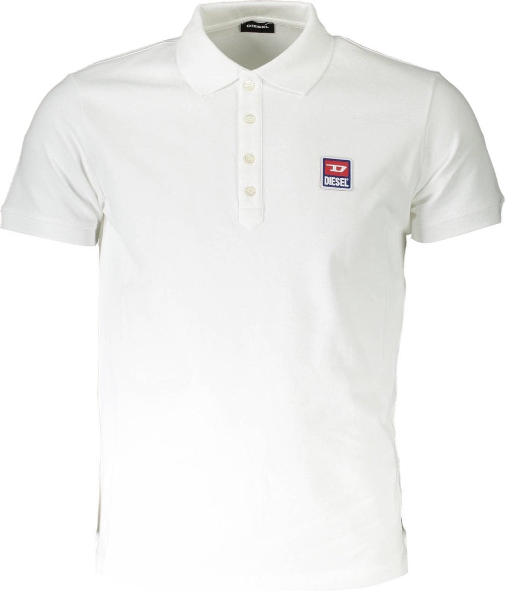 Diesel Polo Wit 2XL Heren