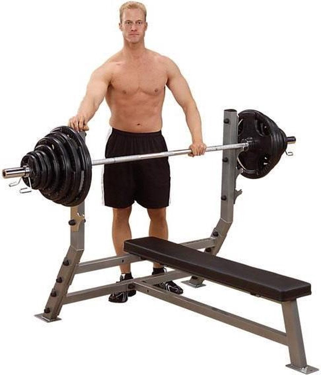 Halterbank Body-Solid SFB349G - Vlakke Olympische Bank
