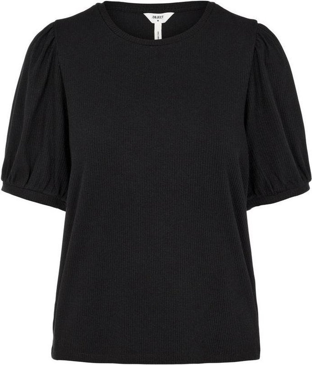 Objjamie S/s Top Noos 23034454 Black