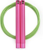 RXpursuit - Speed Rope - Springtouw - Aluminium - Roze-Groen