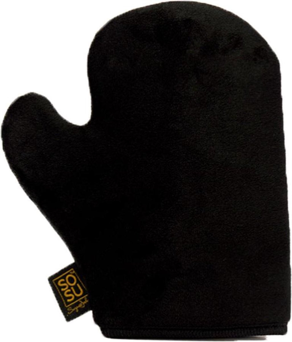 SOSU Dripping Gold Luxury Velvet XL Tanning Mitt