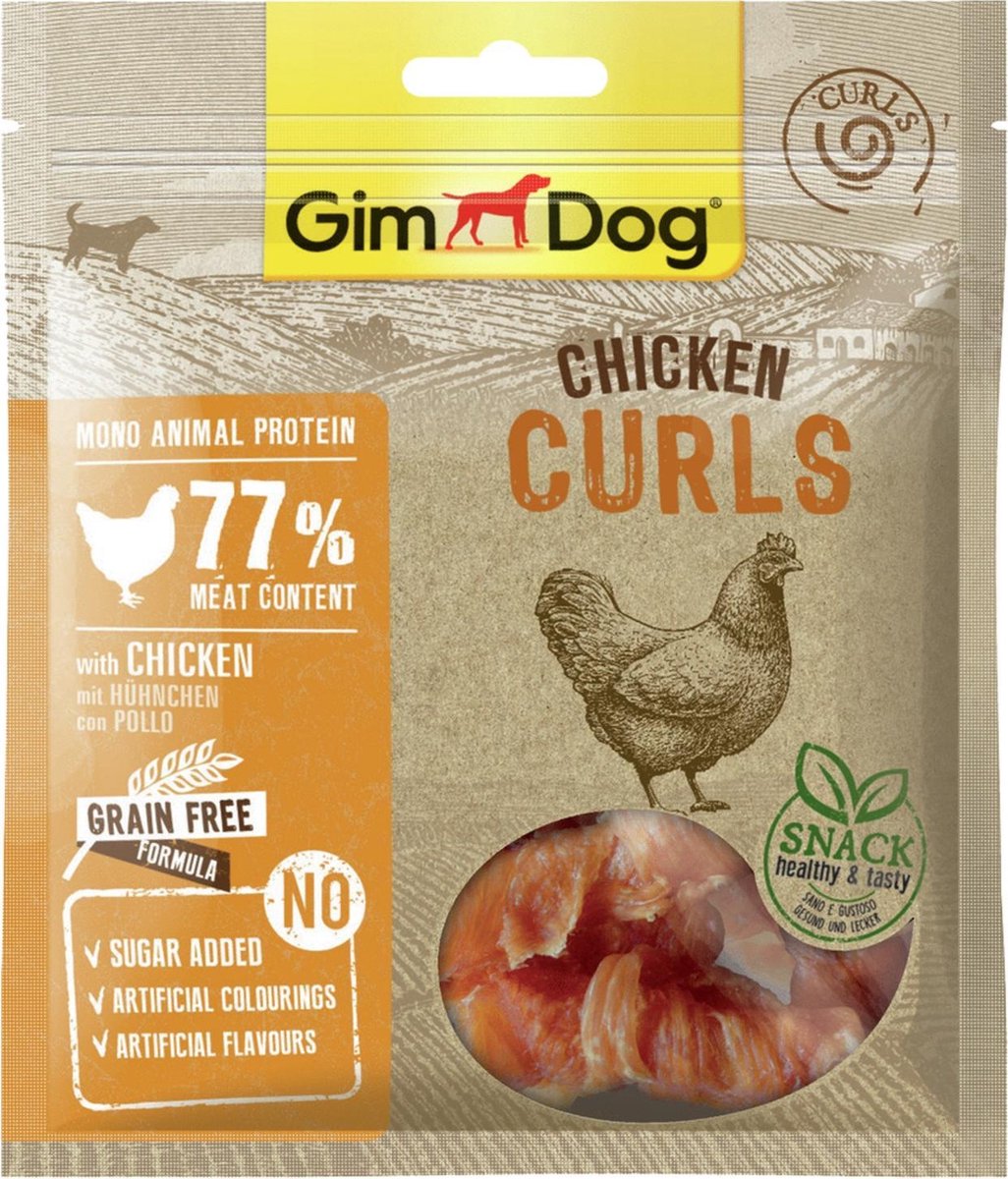 Gimdog chicken curls