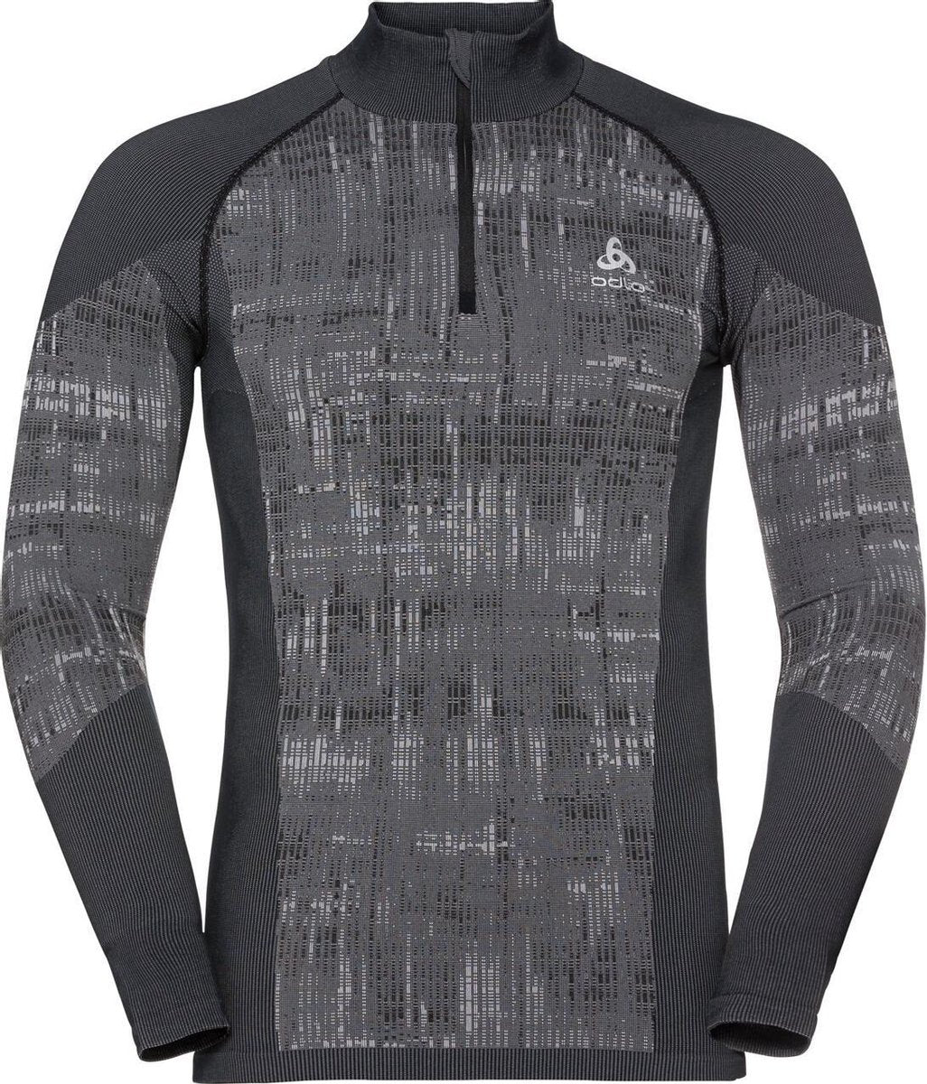 Odlo Blackcomb Longsleeve Heren - Zwart - maat XL