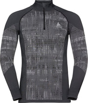 Odlo Blackcomb Longsleeve Heren - Zwart - maat XL