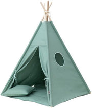 Tipi Tent / Speeltent Kinderkamer Olive Green - Speeltent voor Kinderen - Kindertent - Indianentent - Wigwam 100x100x120cm