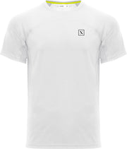 LXURY Comp T-Shirt Wit Maat L - Heren - Fitness kleding - Sportshirt - Fitness T-Shirt