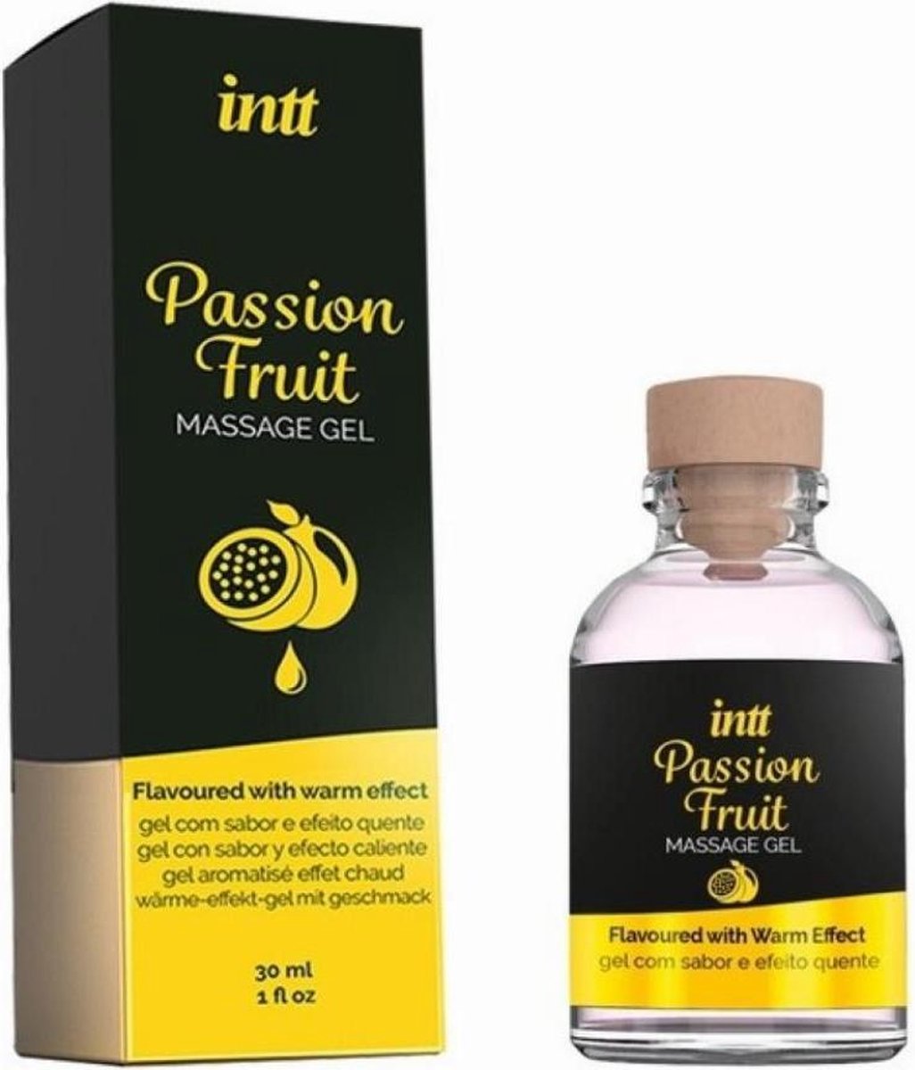 Passion Fruit Verwarmende Massage Gel - 30 ml | Olie | Geuren | Erotische | Erotisch | Massage | Body to Body | Therme | Glijmiddel | Set | Seks | Mannen | Vrouwen | Valentijn