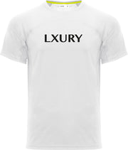 LXURY Training T-Shirt Wit Maat 2XL - Heren - Fitness kleding - Sportshirt - Fitness T-Shirt