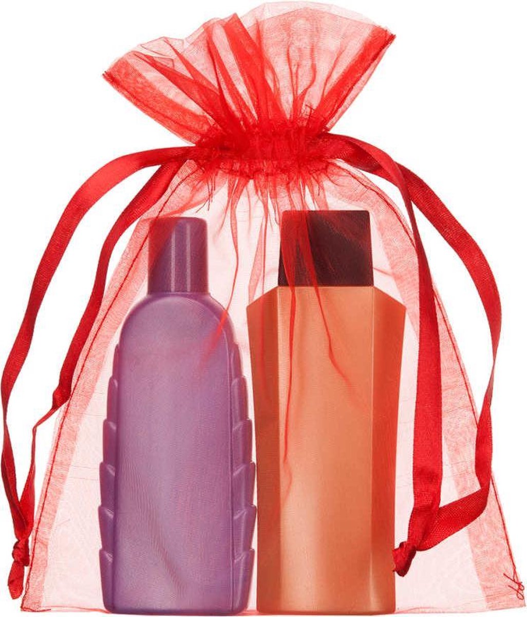 Shingyo 200 stuks organza zakje 15x20cm - Product Kleur: Rood