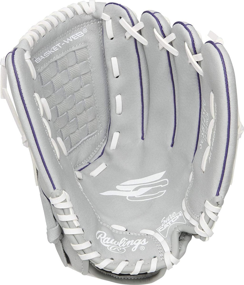 Rawlings SCSB125PU Sure Catch Softbal Handschoen - Jeugd - 12
