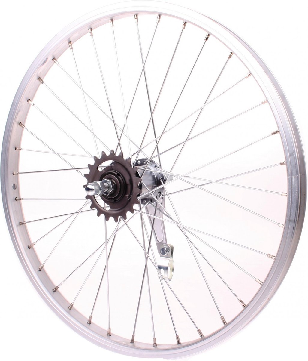 Achterwiel 20-1.75 RN alu. Remnaaf Shimano