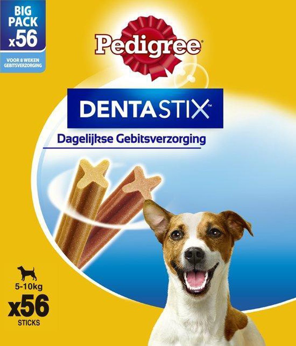 Pedigree Dentastix Mini - Gebitsverzorgende Hondensnacks - 56 stuks