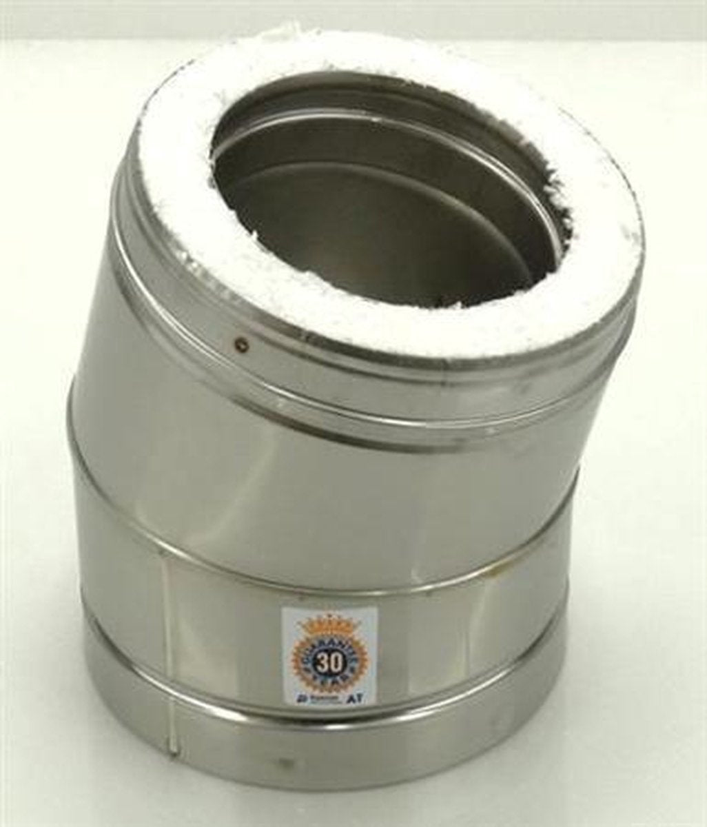 Metaloterm AT-systeem RVS bocht 30