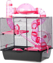 Knaagdierkooi BECKY Terrace Pink - 42x29x50cm