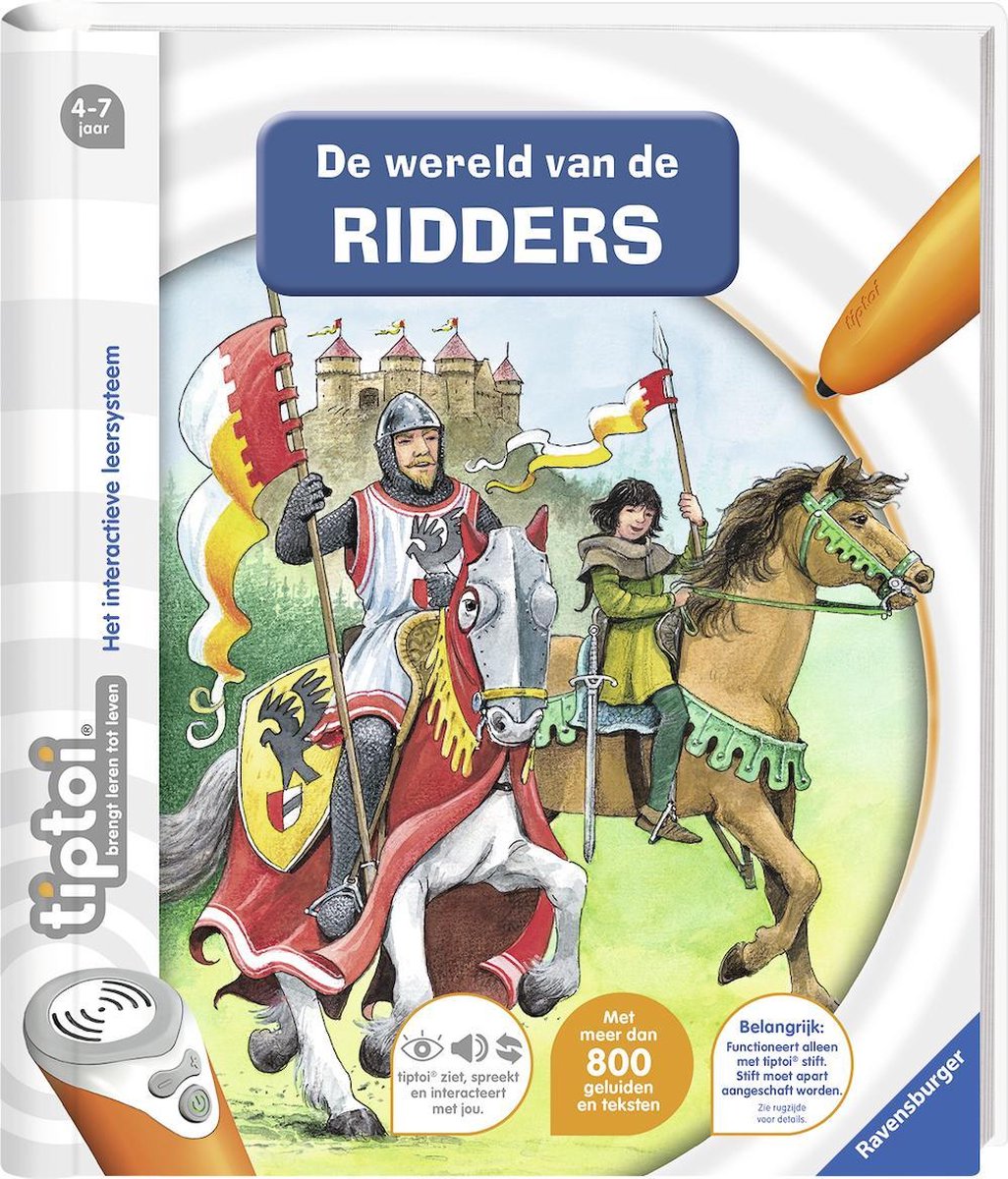 Ravensburger tiptoi® boek De wereld van de ridders