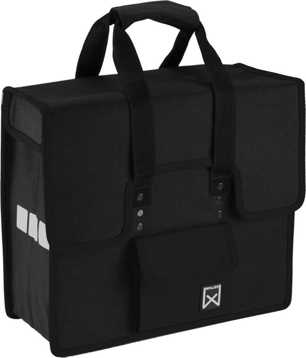 Willex Shopper Enkele Fietstas - 18 l - Zwart