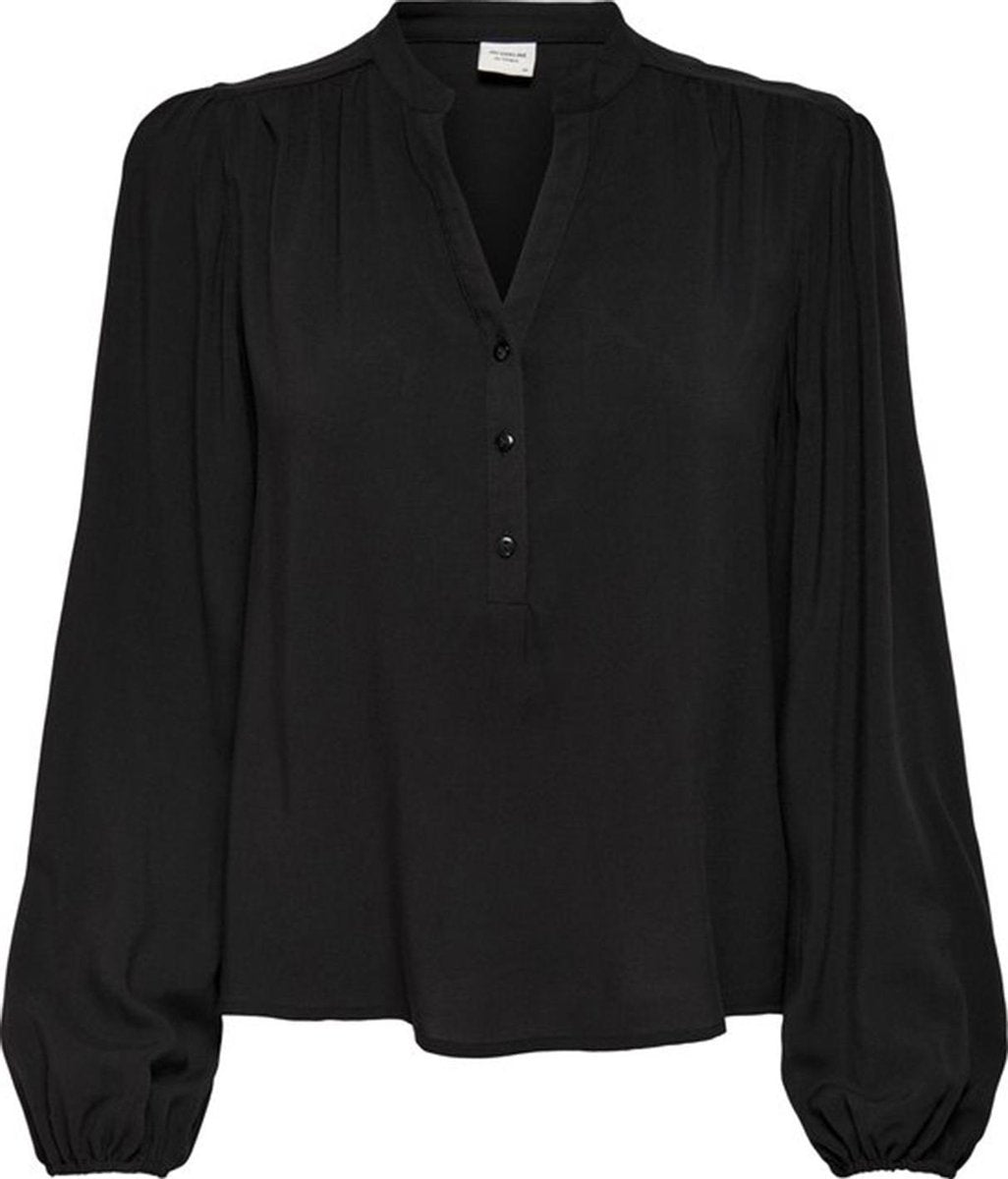 JdY JDYMARLON LS SHIRT WVN NOOS  Black  Vrouwen - Maat 42
