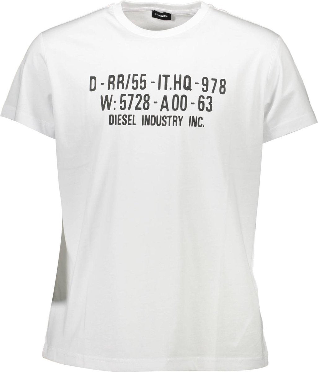 Diesel T-shirt Wit 2XL Heren