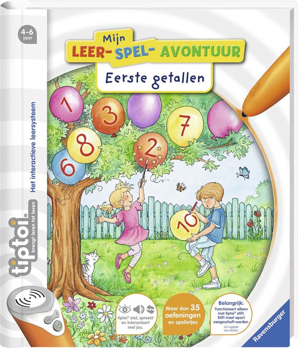 Ravensburger tiptoi® boek Mijn leerspel avontuur Eerste Getallen