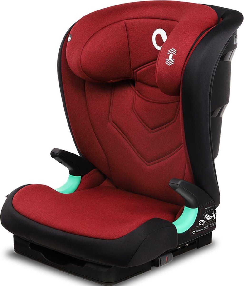 Lionelo Neal-  autostoeltje- I Size -Red Burgundy- 15-36kg