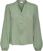 Jdymarlon L/s Shirt Wvn Noos 15220826 Sea Spray