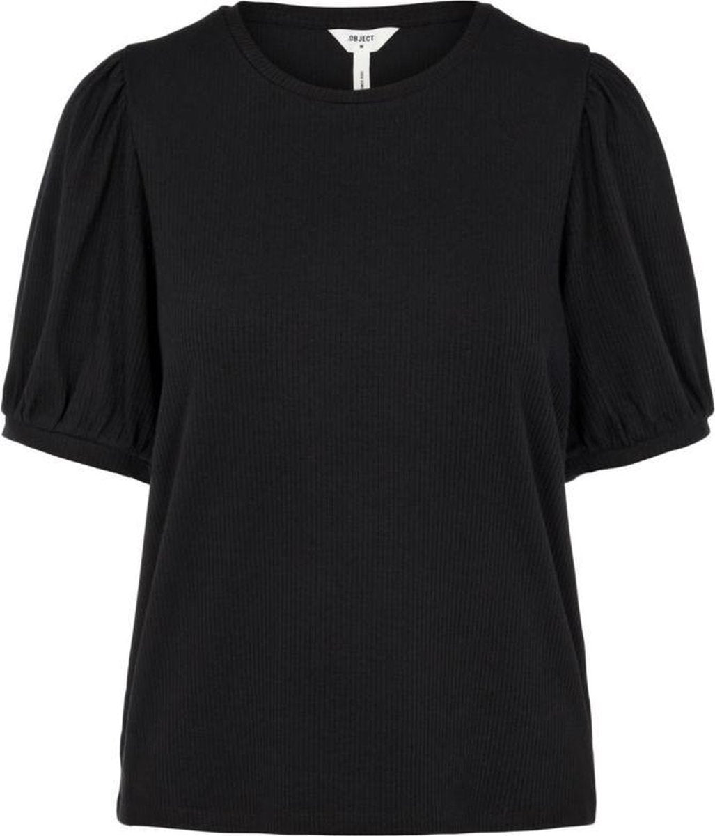 Objjamie S/s Top Noos 23034454 Black