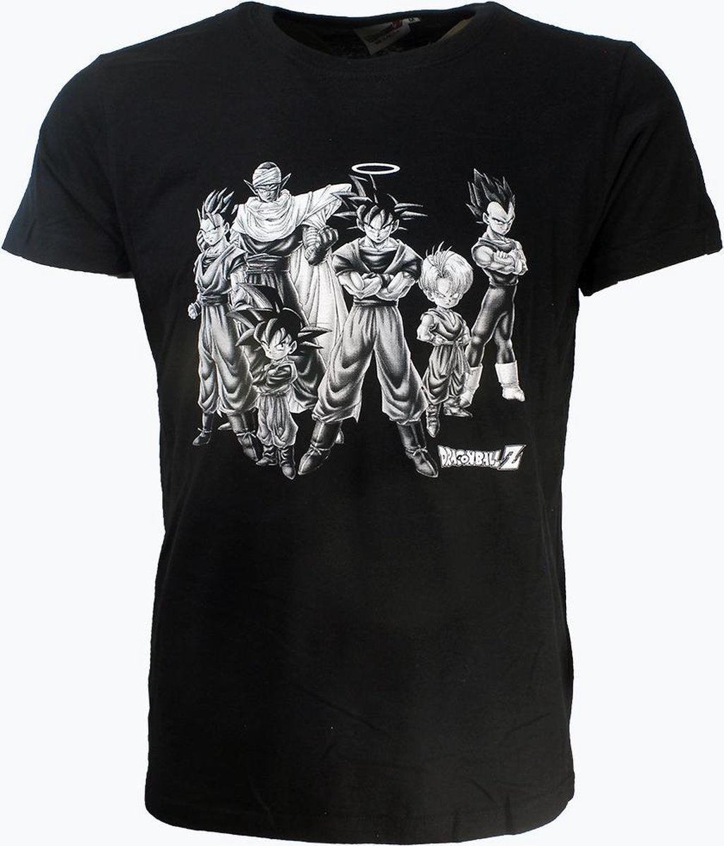 Dragon Ball Z Heroes Characters T-Shirt Zwart