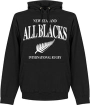 Nieuw Zeeland All Blacks Rugby Hooded Sweater - Zwart - Kinderen - 128