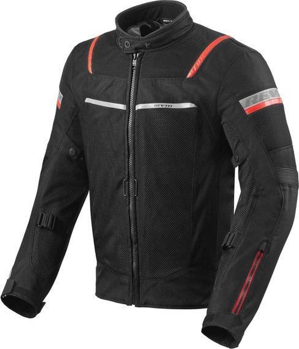 REV'IT! Tornado 3 Dark Blue Black Textile Motorcycle Jacket L