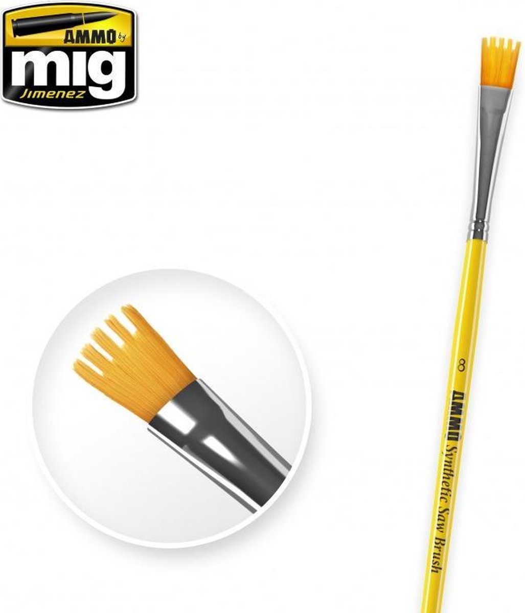 Mig - 8 Syntetic Saw Brush (Mig8585)
