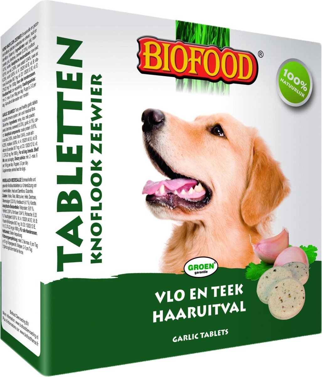 Biofood Hondensnoepjes Anti-Vlo Zeewier 55 stuks