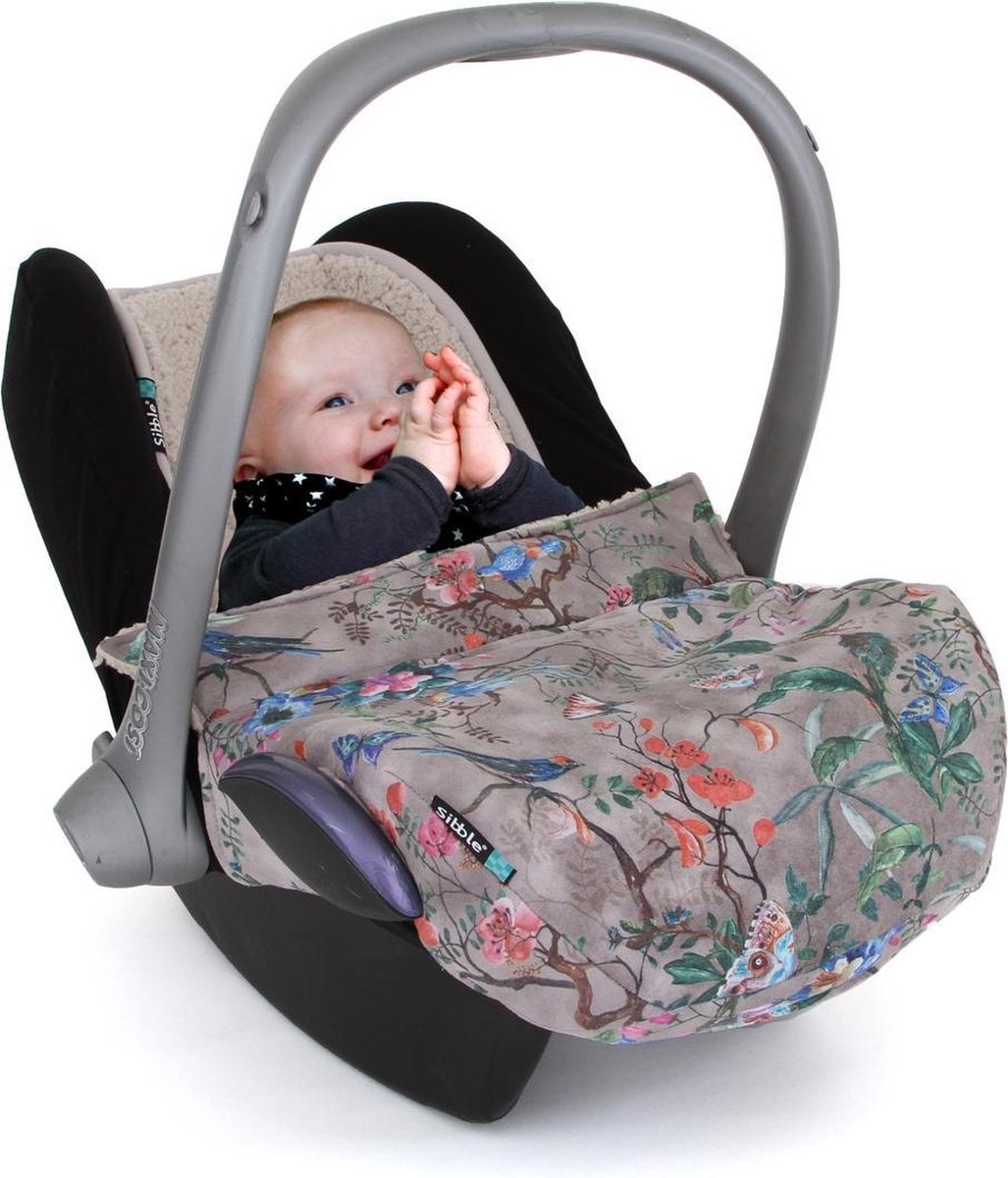 Maxi Cosi Dekje Grijs Botanic Grey