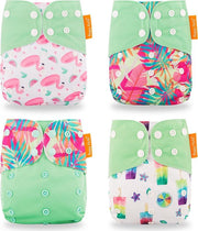 Summer Green Pocketluier set - 4 stuks