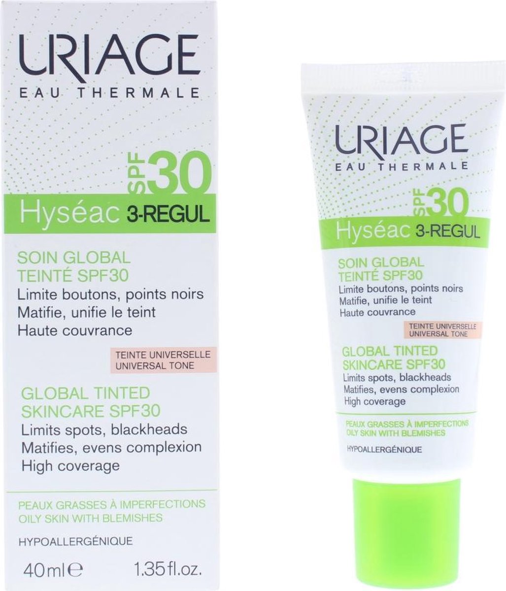 Uriage Hyséac 3-regul getinte verzorging spf30