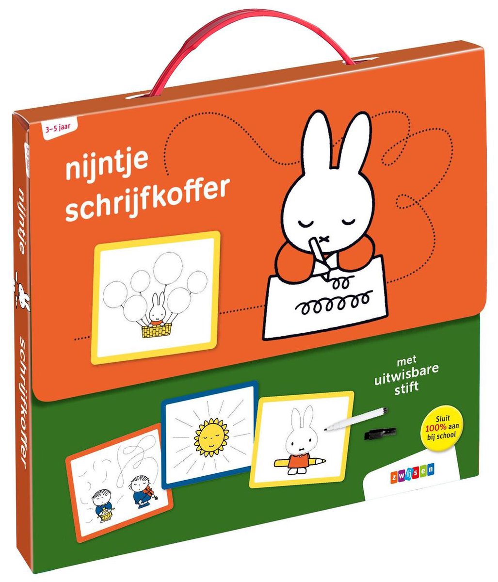 Nijntje edutainment  -   nijntje schrijfkoffer