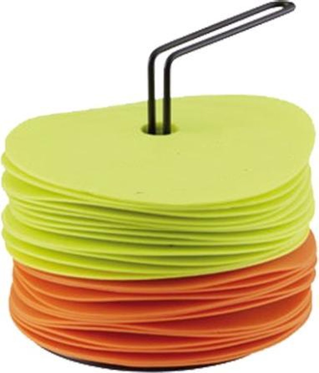 Anti-slip rubberen markeerschijven set 24 stuks