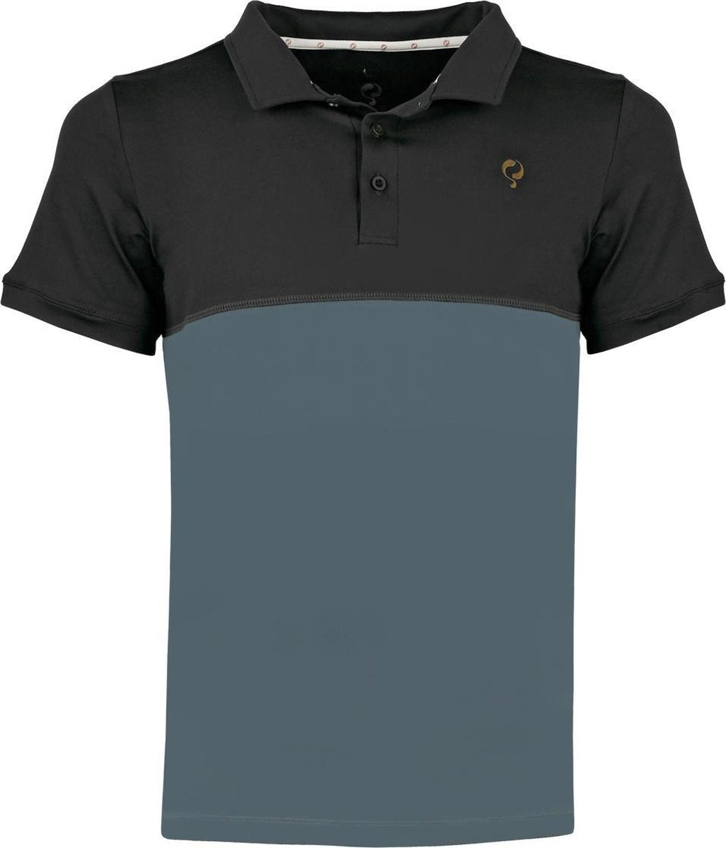 Heren Q polo Antwerpen - Blue Graphite/China Blue