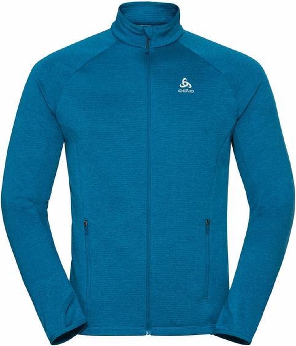 Odlo 593092 Blauw Midlayer Full Zip Proita Heren L